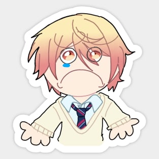 Sad Tsukasa Sticker